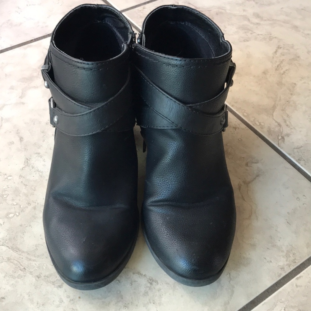 Black booties